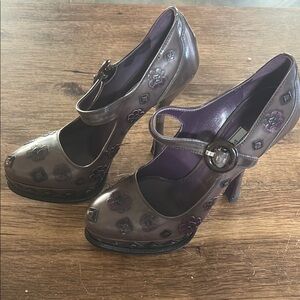 Fall 2012 Prada Purple Platform Mary Jane Heels: HTF larger size!!